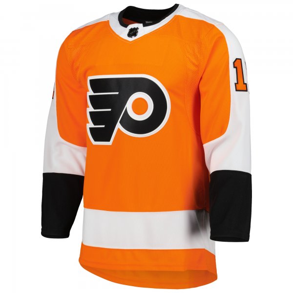 Men's Philadelphia Flyers Travis Konecny adidas Orange Home Primegreen Player Jersey