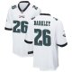 Men's Philadelphia Eagles #26 Saquon Barkley Nike White Limited Jersey