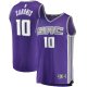 Men's Sacramento Kings Domantas Sabonis Fanatics Purple Fast Break Replica Jersey - Icon Edition