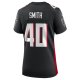 Women's Atlanta Falcons Keith Smith Nike Black Game Jersey