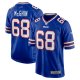 Men's Buffalo Bills Garrett McGhin Nike Royal Team Game Jersey