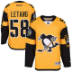 Pittsburgh Penguins #58 Kris Letang Gold 2017 Stadium Series Stitched NHL Jersey