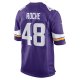 Men's Minnesota Vikings Quincy Roche Nike  Purple Team Game Jersey