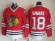 Men's Chicago Blackhawks #18 Denis Savard Red Throwback NHL Jersey