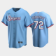 Men's Texas Rangers # Jonathan Hernandez #72 Alternate Light Blue Team 2020 MLB Cool Base Jersey