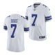 Men's Nike Dallas Cowboys Trevon Diggs #7 White Vapor Limited 2020 NFL Draft JERSEY