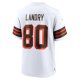 Men's Cleveland Browns Jarvis Landry Nike White 1946 Collection Alternate Game Jersey