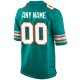 Men's Miami Dolphins Nike Aqua Alternate Custom Game Jersey