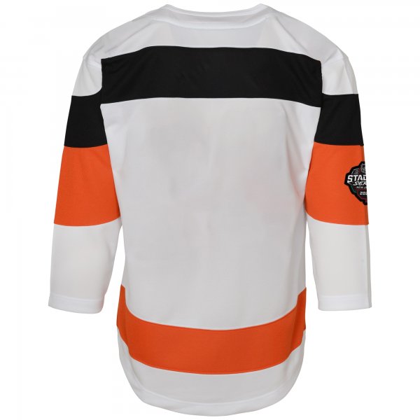 Youth Philadelphia Flyers  White 2024 NHL Stadium Series Premier Jersey