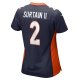 Women's Denver Broncos Patrick Surtain II Nike Navy Home Game Player Jersey