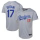 Youth Los Angeles Dodgers Shohei Ohtani Nike Gray Alternate Limited Jersey