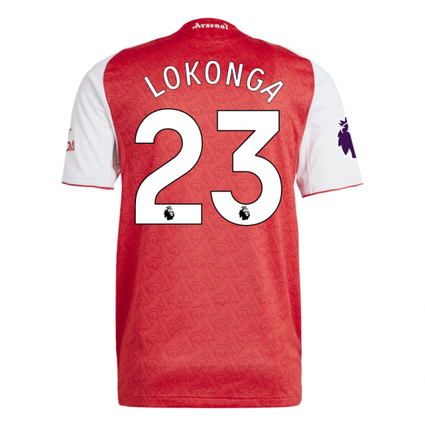 adidas Mikel Merino Arsenal FC Home Jersey 25/26 w/ EPL Patch (Better Scarlet/White