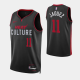 2023-24 City Edition Miami Heat #11 Jaime Jaquez Jr. Black Swingman Jersey