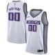 Men's Nike Kings Personalized Swingman White NBA Association Edition Jersey