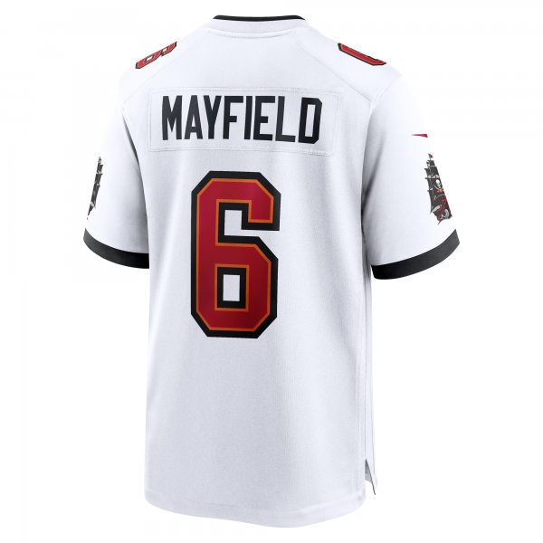 Men's Tampa Bay Buccaneers Baker Mayfield Nike White Away Game Jersey