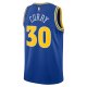 Men's Golden State Warriors Stephen Curry Nike Blue Swingman Jersey - Classic Edition