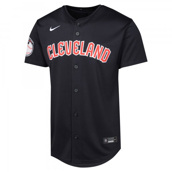 Youth Cleveland Guardians JosÃÂ© RamÃÂ­rez Nike Blue Alternate Limited Player Jersey