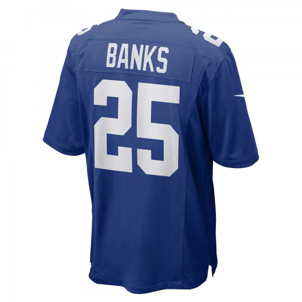 Men's New York Giants Deonte Banks Nike  Royal Team Game Jersey