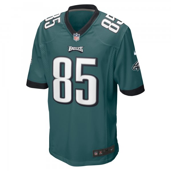 Men's Philadelphia Eagles Albert Okwuegbunam Nike Midnight Green Team Game Jersey