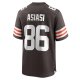 Men's Cleveland Browns Devin Asiasi Nike  Brown  Game Jersey