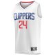 Men's LA Clippers Norman Powell Fanatics White Fast Break Player Jersey - Association Edition