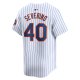 Men's New York Mets Luis Severino Nike White Home Limited Player Jersey