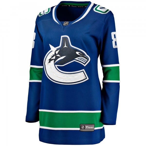 Women's Vancouver Canucks Conor Garland Fanatics Blue Home Breakaway Player Jersey