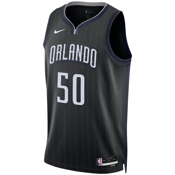 Unisex Orlando Magic Cole Anthony Nike Black 2022/23 Swingman Jersey - City Edition