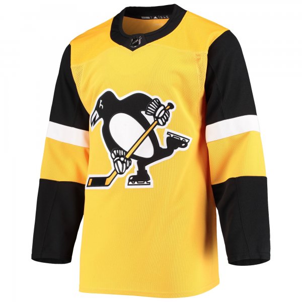 Men's Pittsburgh Penguins adidas Gold Alternate Team Jersey