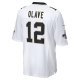 Men's New Orleans Saints Chris Olave Nike White Game Player Jersey