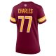 Women's Washington Commanders Saahdiq Charles Nike  Burgundy  Game Jersey