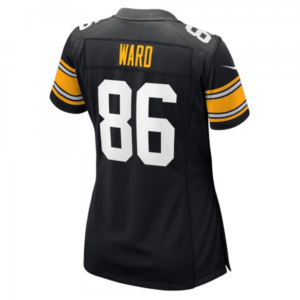 Women's Pittsburgh Steelers Hines Ward Nike Black Retired Player Jersey