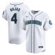 Men's Seattle Mariners Josh Rojas Nike White Home Limited Player Jersey