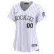 Women's Colorado Rockies Nike White Home Limited Custom Jersey