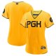 Women's Pittsburgh Pirates  Nike Gold City Connect Replica Jersey