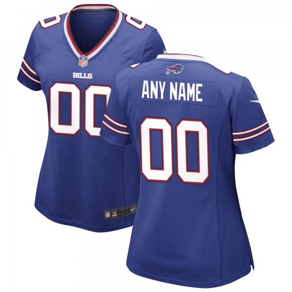 Women's Nike Royal Buffalo Bills Custom Game Jersey