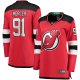 Women's New Jersey Devils Dawson Mercer Fanatics Red Home Breakaway Jersey