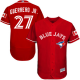 Toronto Blue Jays #27 Vladimir Guerrero Jr. Red Flexbase Collection Canada Day Stitched MLB Jersey