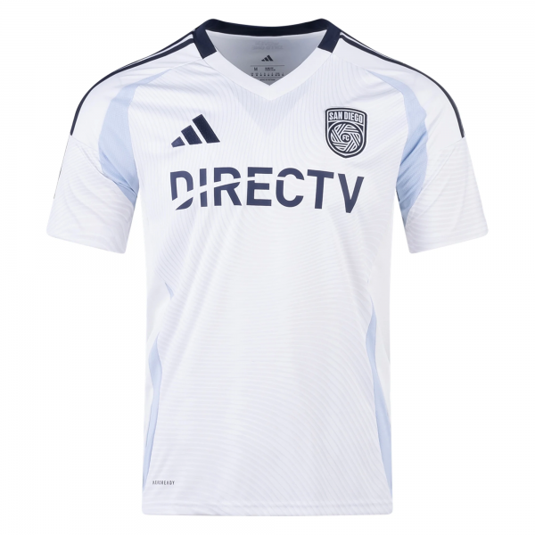 adidas Jacob Jackson San Diego FC Away Jersey 25/26 (White)