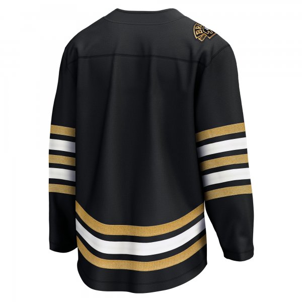 Men's Boston Bruins  Fanatics Black 100th Anniversary Premier Breakaway Jersey