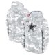 Youth Nike Arctic Camo Dallas Cowboys 2024 Salute To Service Club Fleece Pullover Hoodie