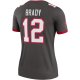 Women's Tampa Bay Buccaneers Tom Brady Nike Pewter Alternate Legend Jersey