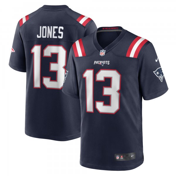 Men's New England Patriots Jack Jones Nike Navy Game Player Jersey