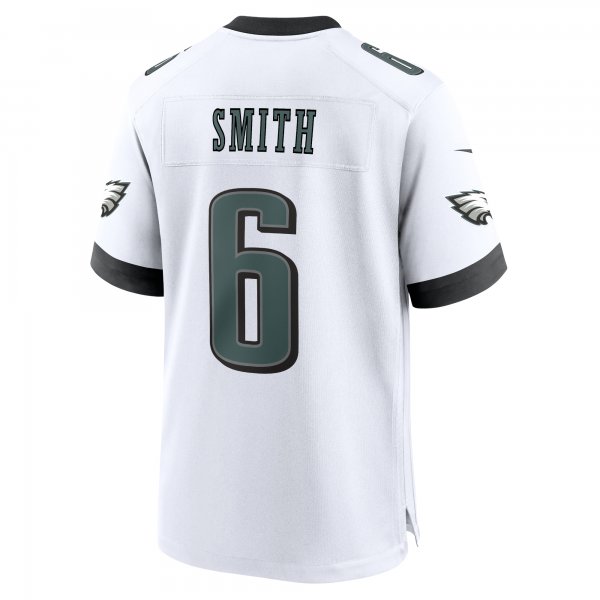 Men's Philadelphia Eagles DeVonta Smith Nike White White Game Jersey