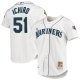 Men's Seattle Mariners Ichiro Suzuki Mitchell & Ness White 2001 MLB All-Star Game Cooperstown Collection Jersey