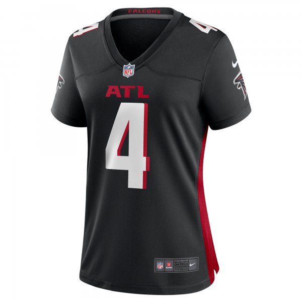 Women's Atlanta Falcons Taylor Heinicke Nike Black Game Player Jersey