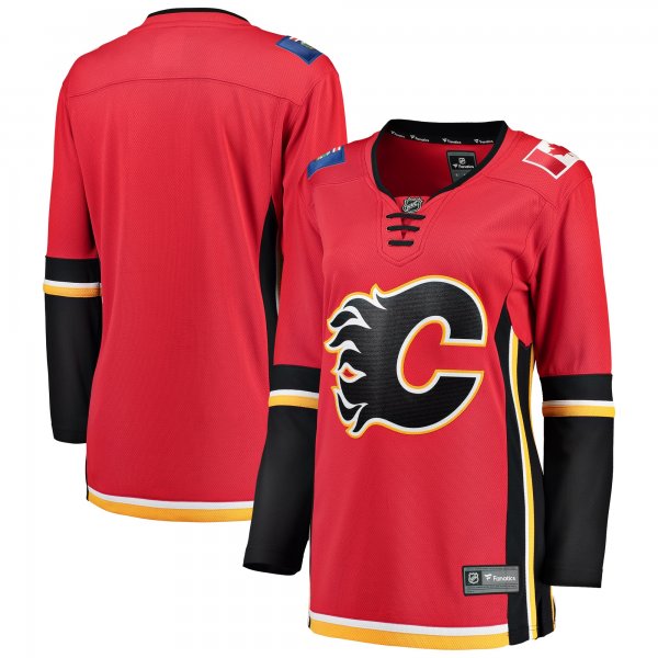 Women's Calgary Flames Fanatics Red/Black Premier Breakaway Alternate Jersey