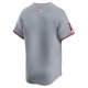 Men's Los Angeles Angels  Nike Gray Away Limited Jersey