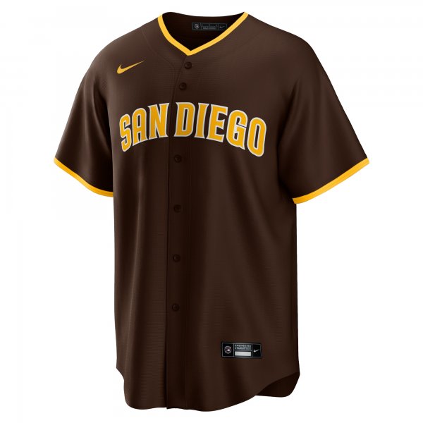 Men's San Diego Padres Fernando Tatis Jr. Nike Brown Alternate Replica Player Jersey