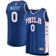 Men's Philadelphia 76ers Tyrese Maxey Fanatics Royal Fast Break Replica Jersey - Icon Edition